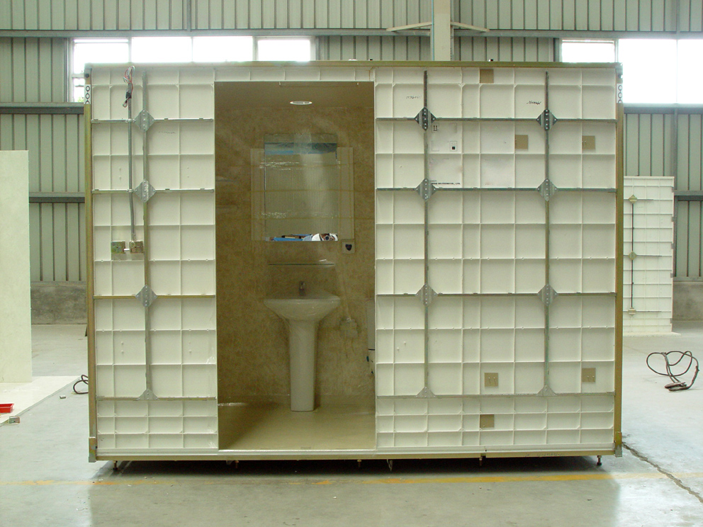 SMC bathroom pod shell manufactured in China