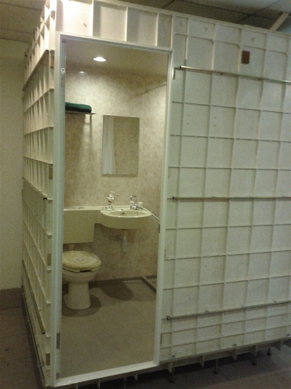 SMC bathroom pod shell manufactured in China