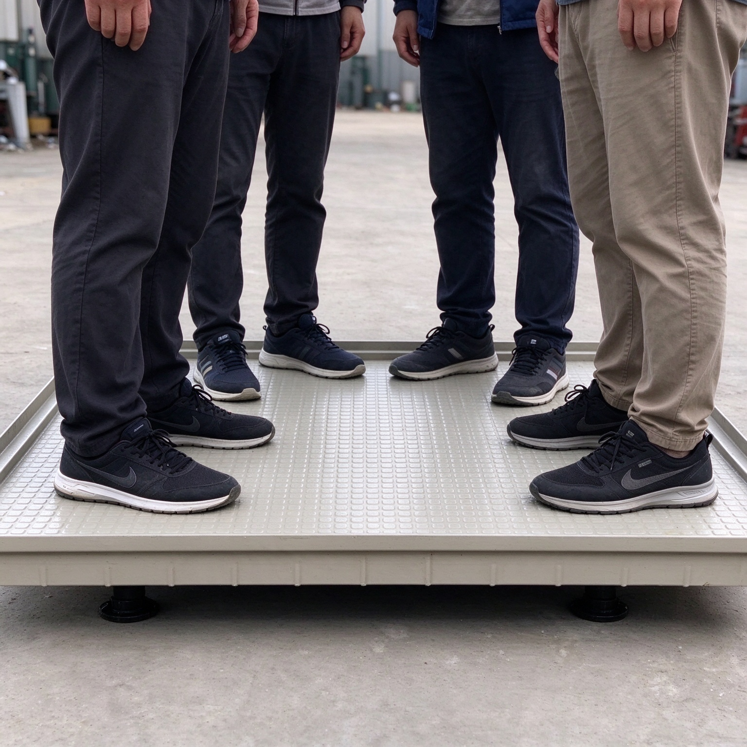SMC shower tray load bearing capacity test