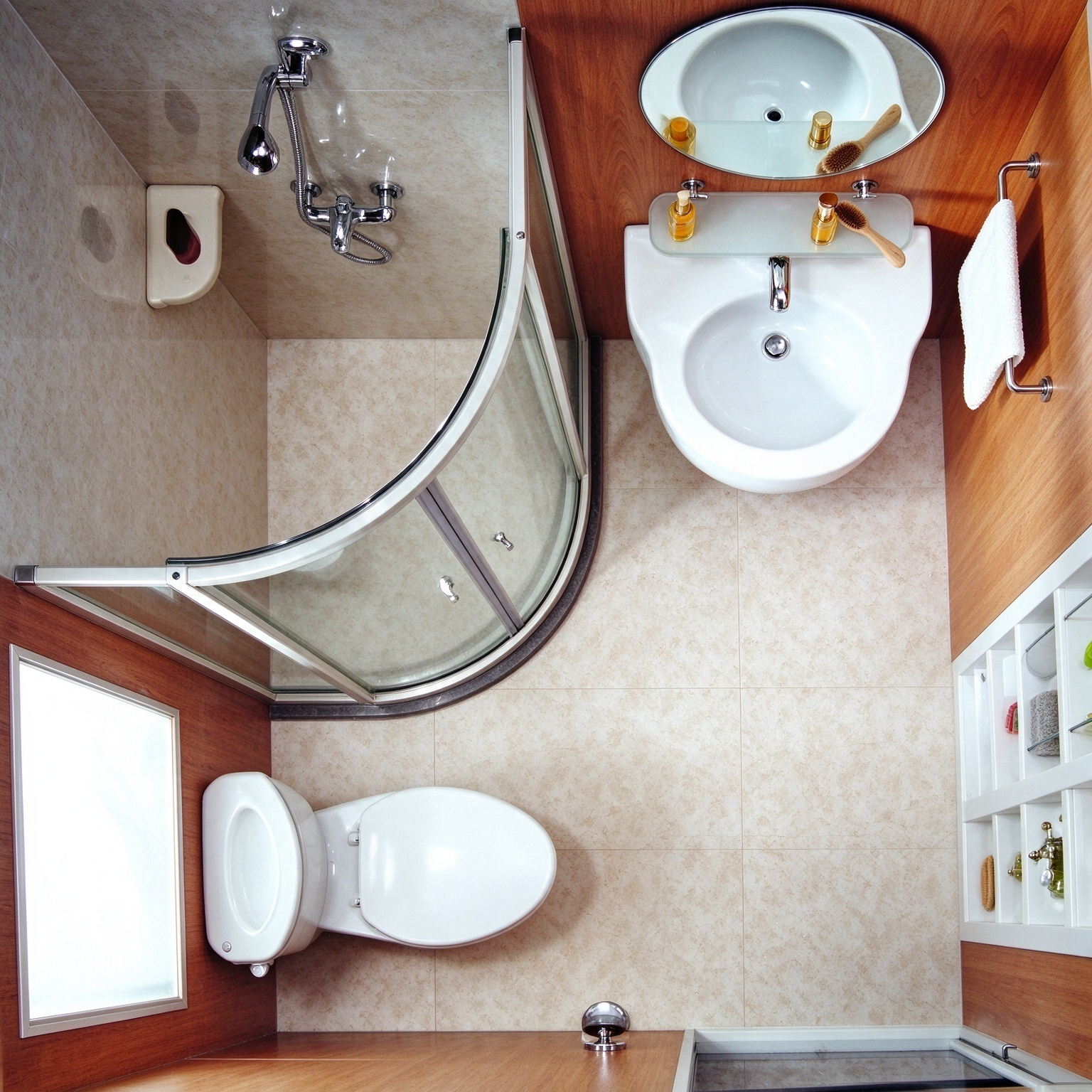 Complete SMC bathroom pod